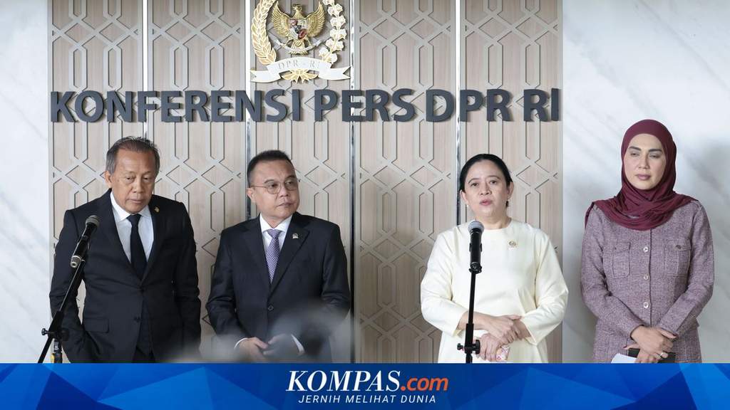 Ketua DPR RI Puan Maharani berikan keterangan pers terkait transparansi proses hukum Jampidsus Kejagung