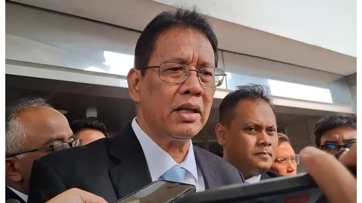 Menteri Keuangan Purbaya Yudhi Sadewa memberikan keterangan pers terkait lokasi RUU PFII