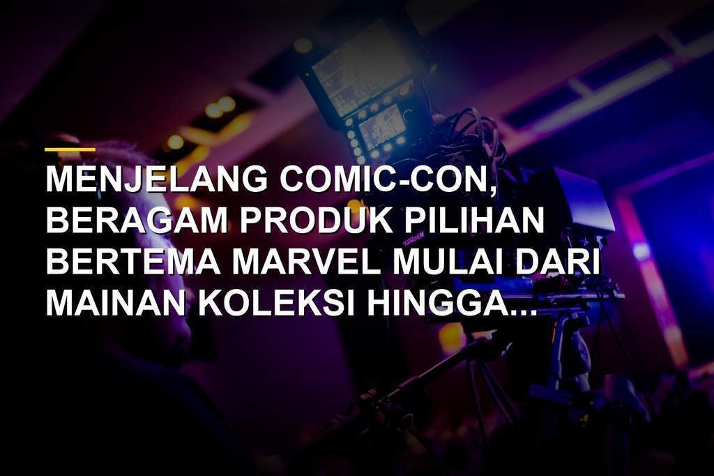 Rekomendasi merchandise Marvel terbaik di Amazon untuk menyambut musim Comic-Con