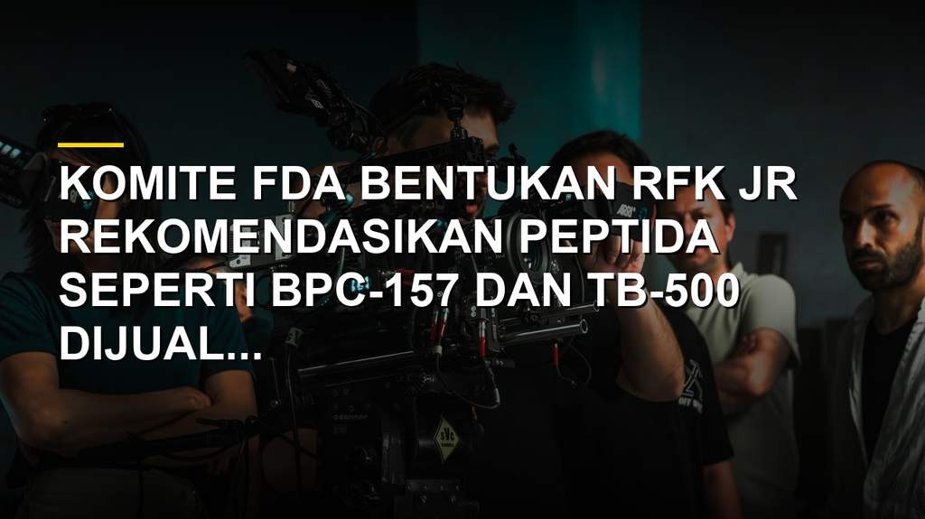 RFK Jr dan Joe Rogan dalam podcast yang membahas pelonggaran regulasi peptida oleh FDA