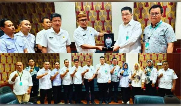 Dirut RSUP Kandou Manado menerima kunjungan studi banding dari RSUD Toto Kabila Bone Bolango