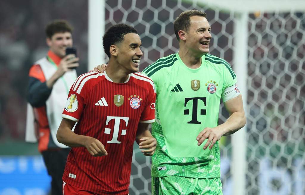 Jamal Musiala saat membela Bayern München di tengah rumor transfer ke Galatasaray