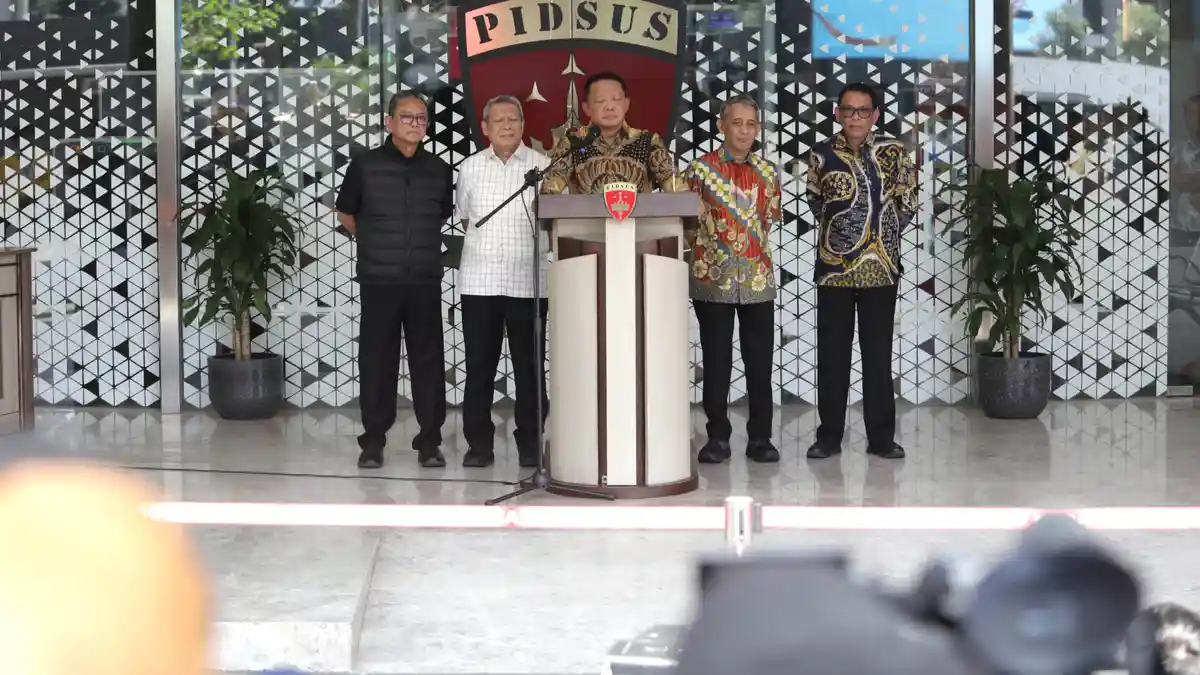 Gedung Kejaksaan Agung Republik Indonesia di Jakarta terkait pelimpahan kasus korupsi