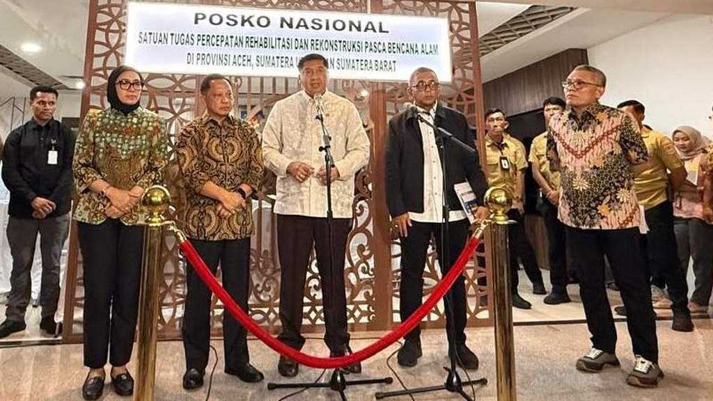 Rapat koordinasi Satgas PRR dan Kementerian PKP membahas percepatan lahan huntap pascabencana