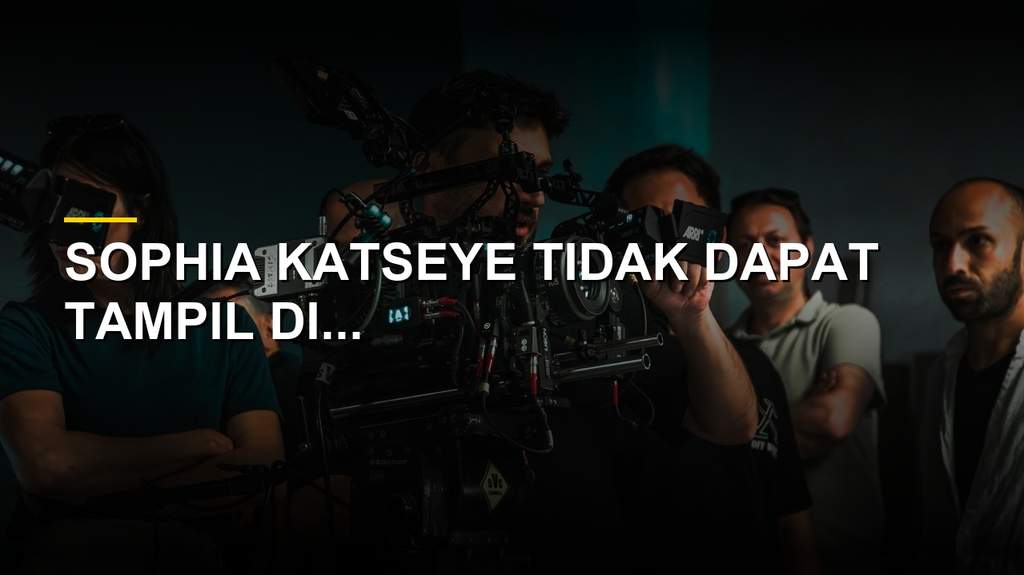 Sophia anggota KATSEYE dikabarkan absen di Hinterland Music Festival karena sakit