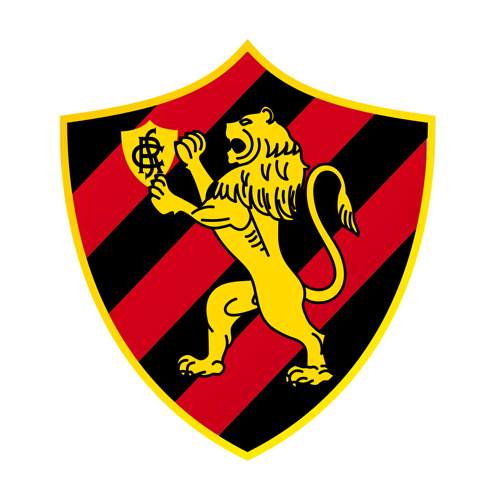 Logo Sport dan Náutico sebelum bertanding dalam lanjutan kompetisi Brasileiro Serie B