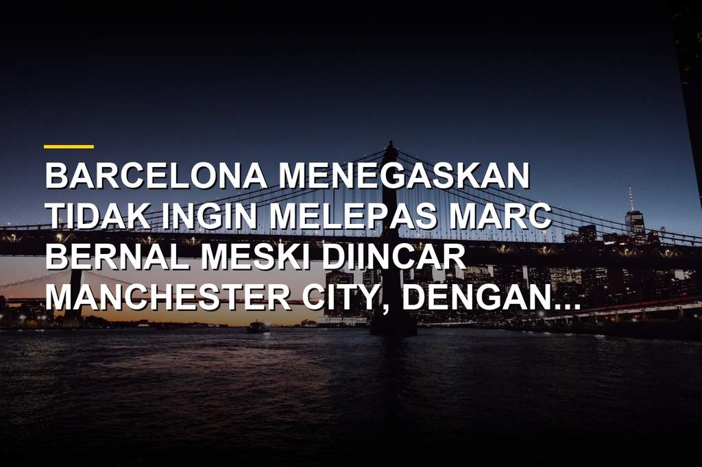 Gelandang muda Barcelona Marc Bernal dalam sesi latihan klub