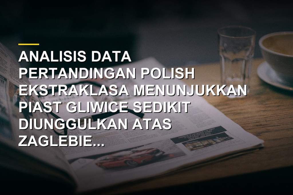 Pertandingan Polish Ekstraklasa antara Zaglebie Lubin dan Piast Gliwice
