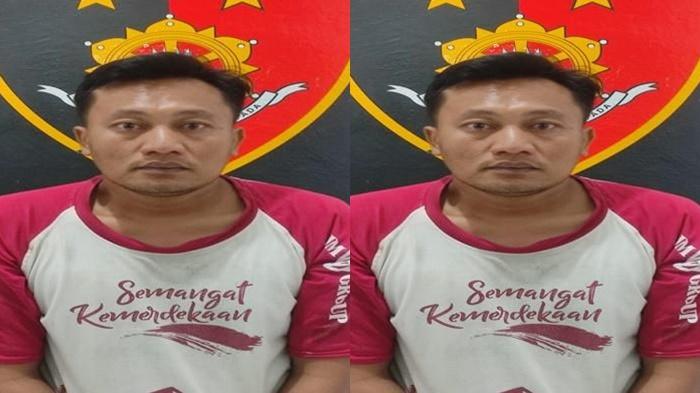 Tersangka Syarif Evrilian pelaku KDRT dan pembakaran rumah mertua di Lubuklinggau