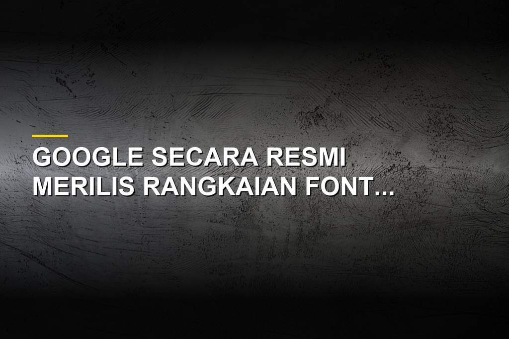 Tampilan visual font Google Sans dan Product Sans pada layar perangkat