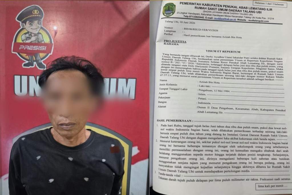 Tersangka kasus pengeroyokan di PALI ditangkap Tim Beruang Hitam Polres PALI