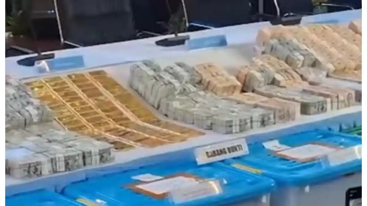 Emas 74 Kg di Rumah Febrie Adriansyah Terbukti Asli Kadar 23 Karat