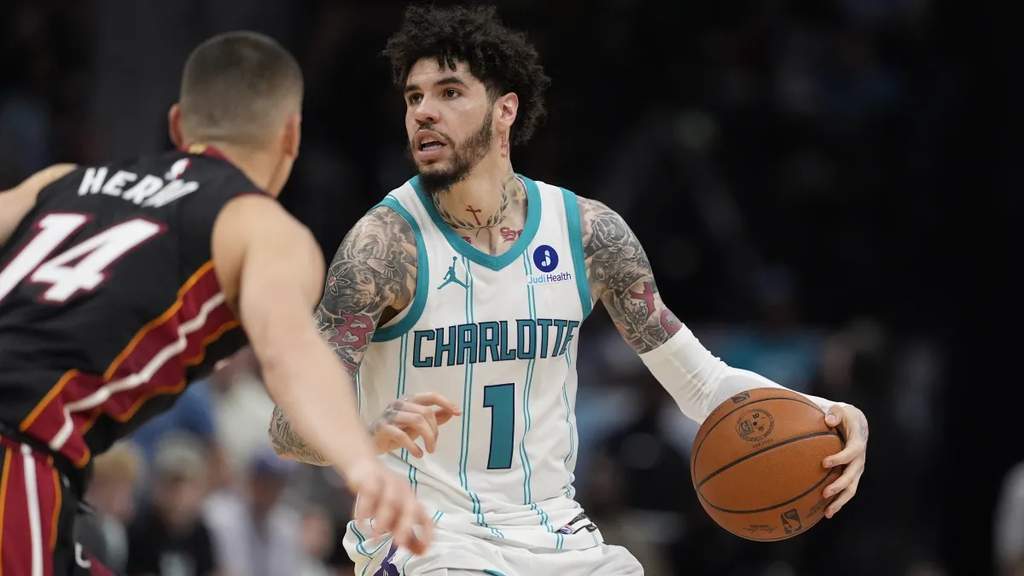 LaMelo Ball saat bertanding di NBA sebelum bergabung dengan Minnesota Timberwolves
