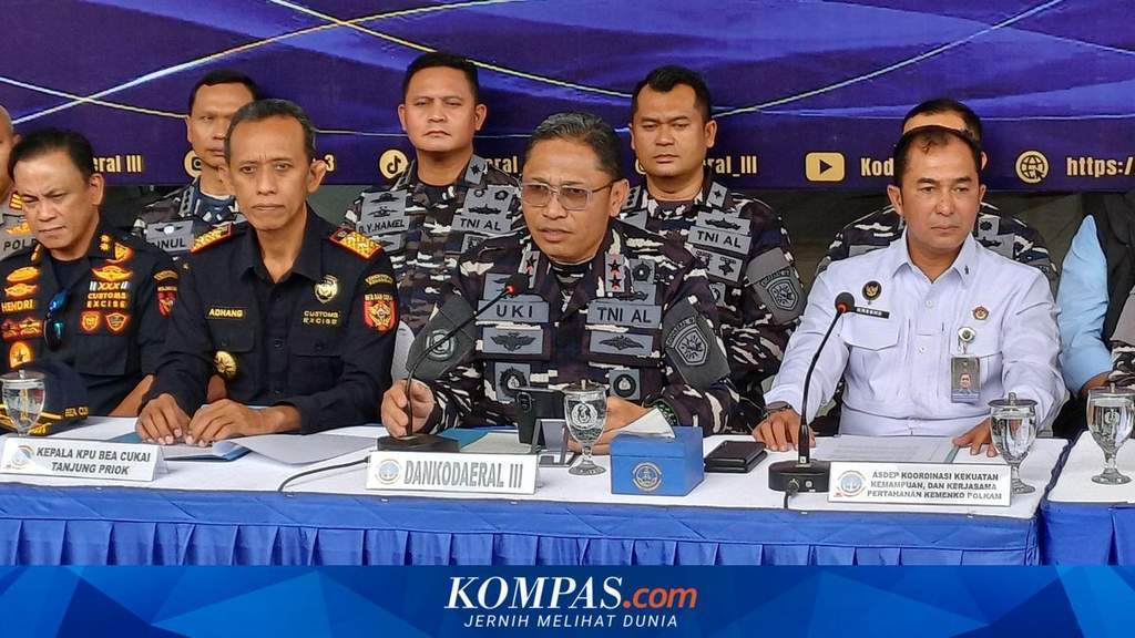 TNI AL menggagalkan upaya penyelundupan timah ilegal modus kapal roro ke Jakarta