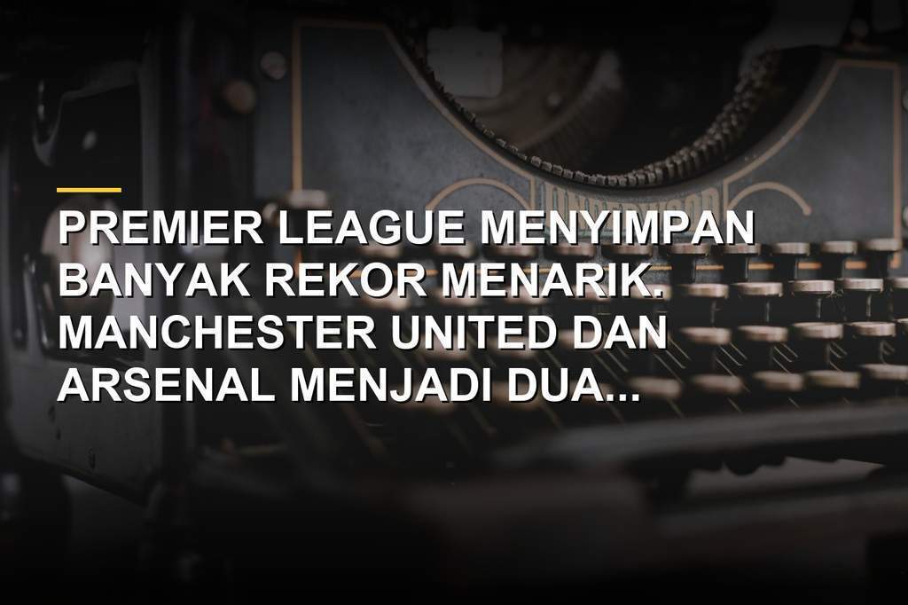 Trofi Premier League dengan latar belakang stadion sepak bola Inggris