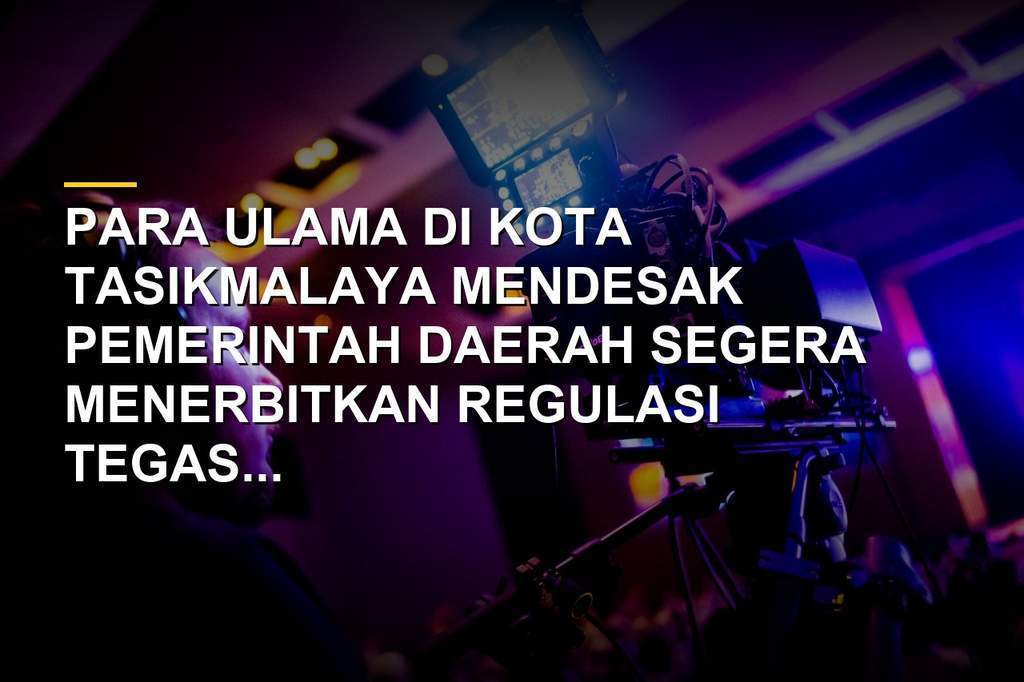 Ulama dan tokoh masyarakat saat melakukan audiensi mengenai Perda Larangan LGBT di DPRD Tasikmalaya