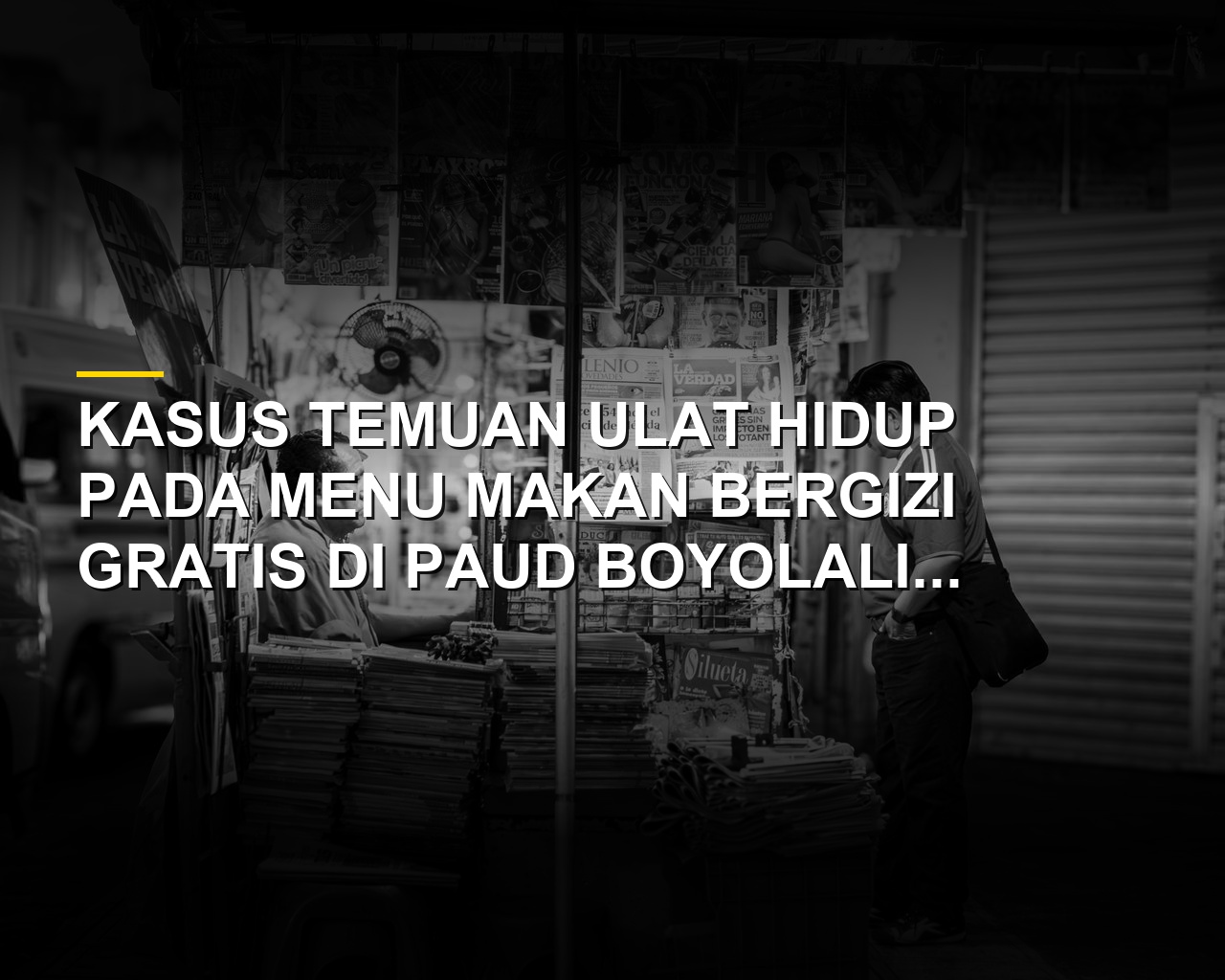 Ulat hidup di daun selada menu Makan Bergizi Gratis PAUD di Boyolali