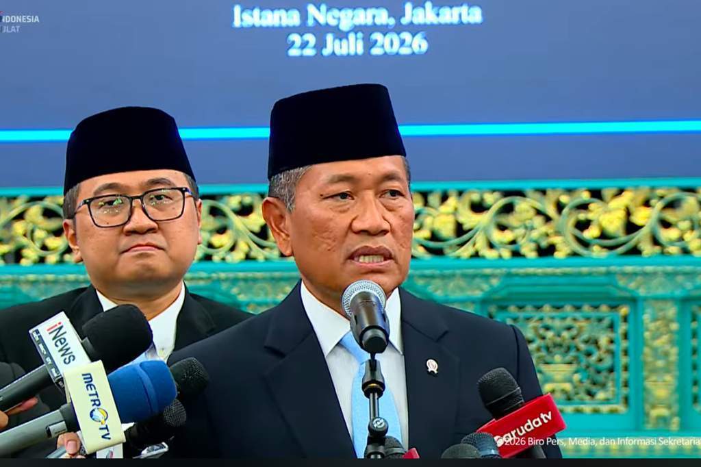 Pelantikan Gubernur Universitas Republik Indonesia oleh Presiden Prabowo Subianto di Istana Negara