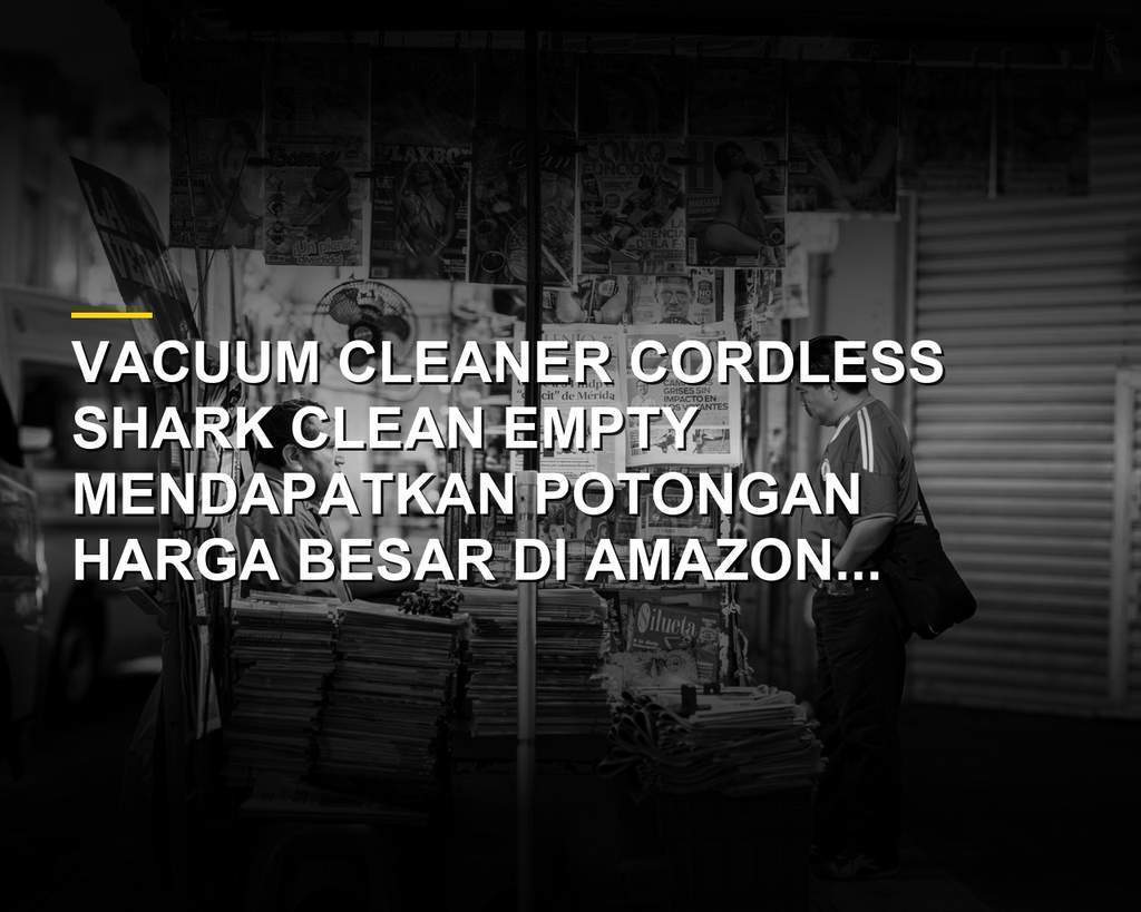 Vacuum cleaner cordless Shark Clean Empty dengan dok pengisian daya otomatis
