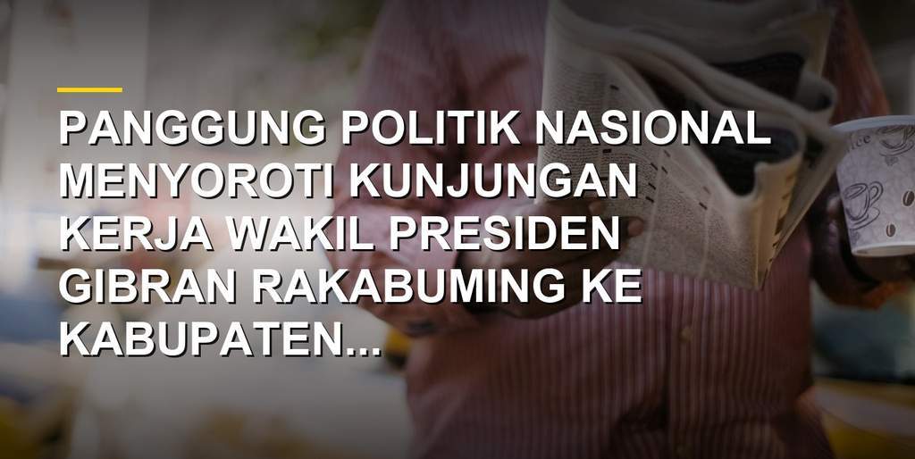 Wakil Presiden Gibran Rakabuming Raka saat melakukan kunjungan kerja dan dialog dengan warga di Kabupaten Asmat