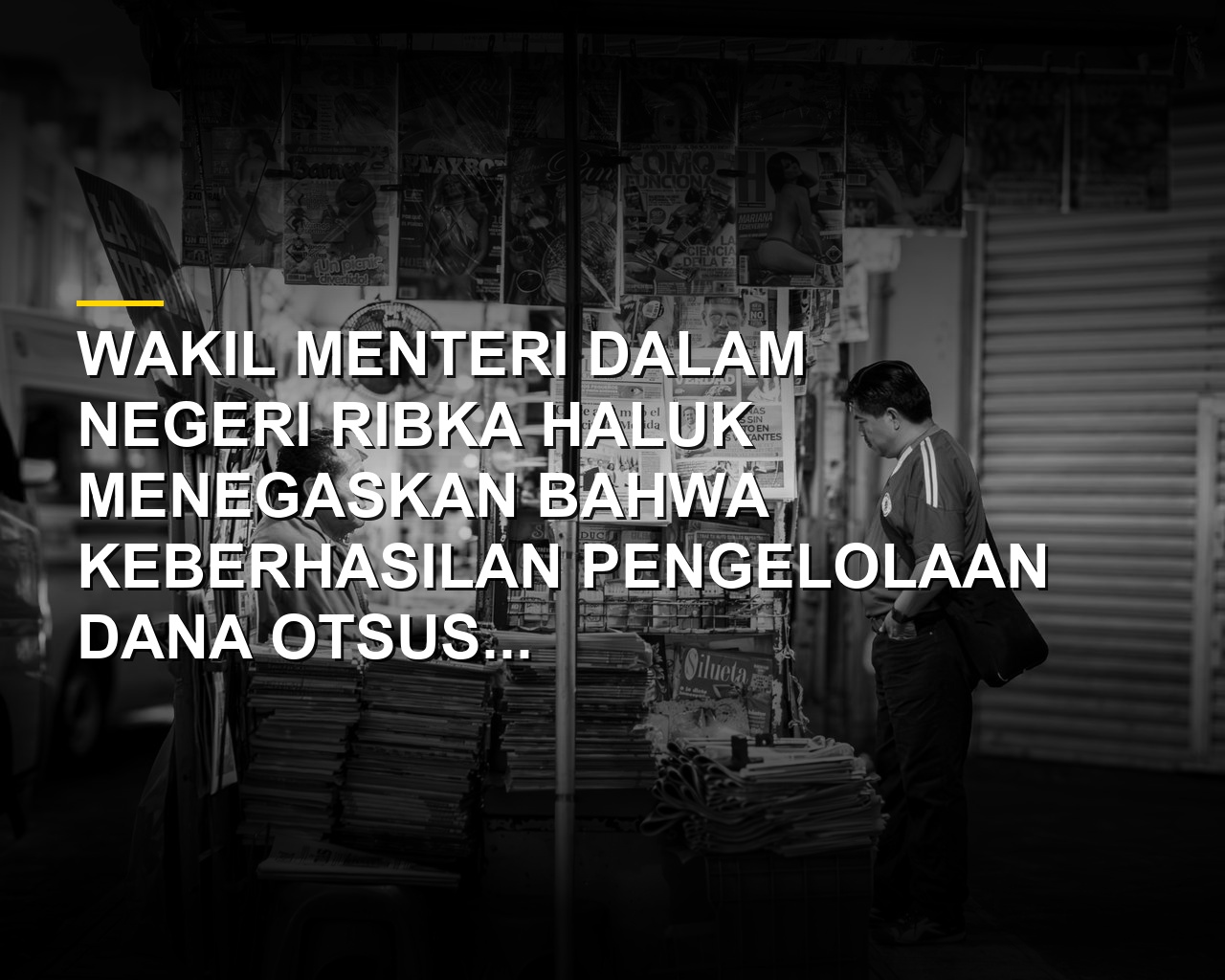 Wamendagri Ribka Haluk menegaskan pentingnya manfaat nyata dana Otsus Papua bagi masyarakat
