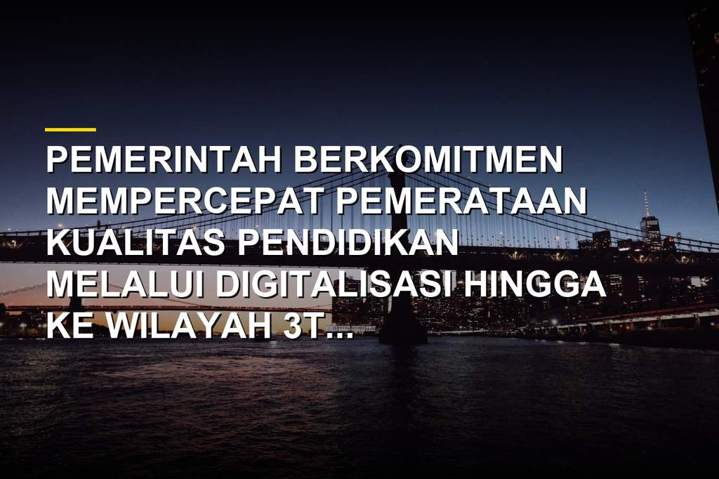 Wapres Gibran pastikan digitalisasi pendidikan merata hingga pelosok dan wilayah 3T