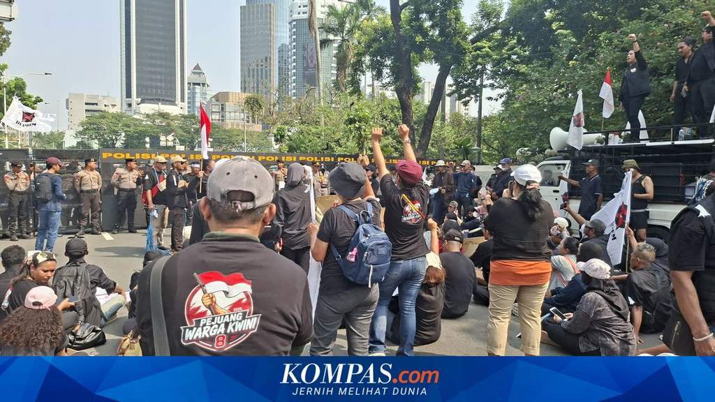 Suasana pemukiman warga di Jalan Kwini 8 Senen Jakarta Pusat yang terancam pengosongan lahan