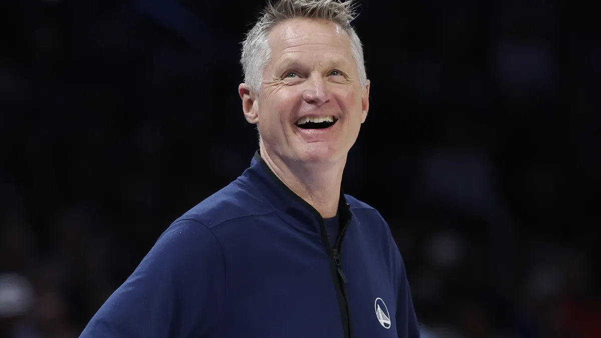 Pemain muda Golden State Warriors Moses Moody saat berlaga di kompetisi NBA